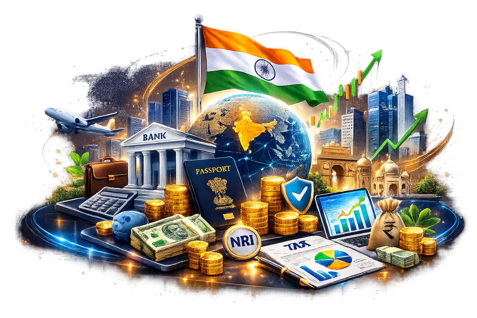 NRI Investment Illustration